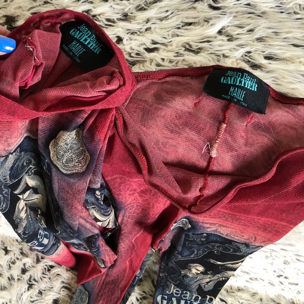 ‼️SOLD‼️Vtg JEAN PAUL GAULTIER ‘95 TOP PANTS SET - Picture 6 of 10